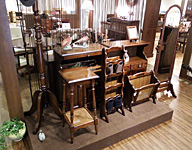 カリモク家具　新横浜ショールーム5F　デスク・カントリースタイルフロア