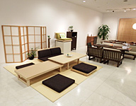 カリモク家具　新横浜ショールーム7F　シンプルスタイルフロア