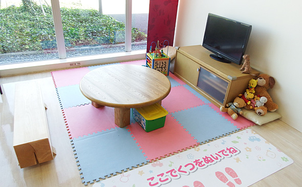 カリモク家具多摩ショールーム キッズスペース