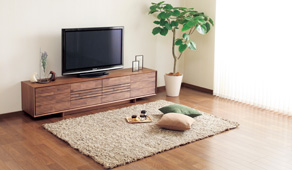 カリモク家具 テレビボード 機能性と安全性の高い、カリモクテレビボードのこだわり